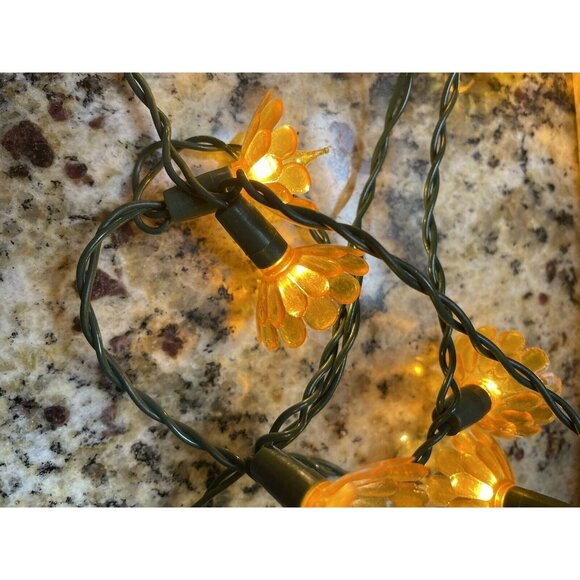 Vintage Mr. Christmas 20 Miniature Nosegay Lights With Replaceable Plug-In Bulbs - Picture 4 of 9